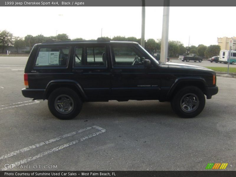 Black / Agate 1999 Jeep Cherokee Sport 4x4