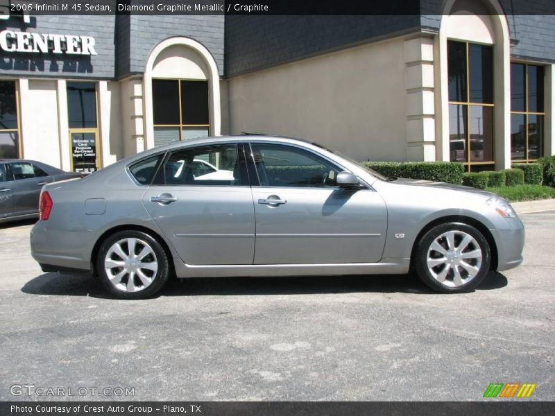 Diamond Graphite Metallic / Graphite 2006 Infiniti M 45 Sedan