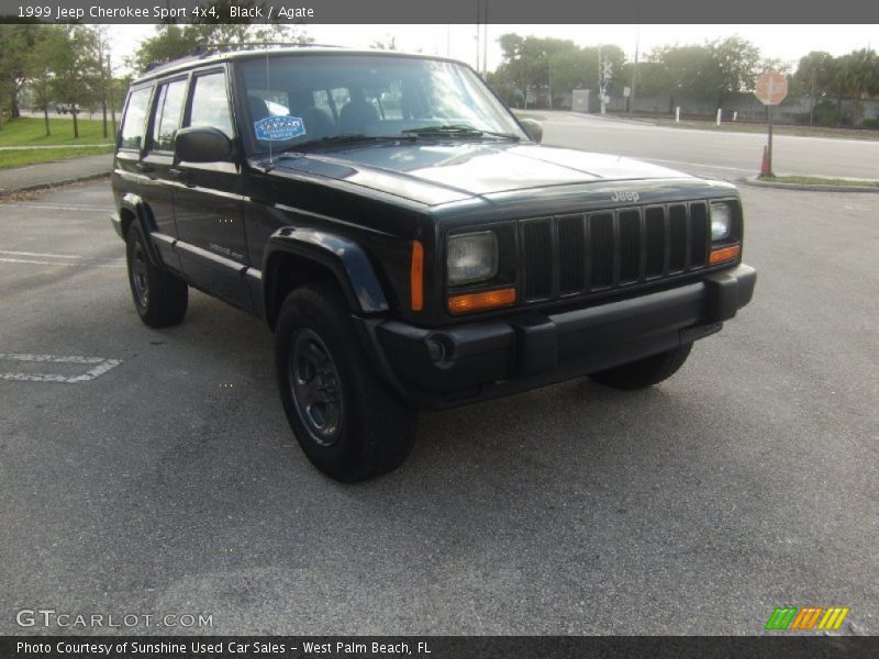 Black / Agate 1999 Jeep Cherokee Sport 4x4