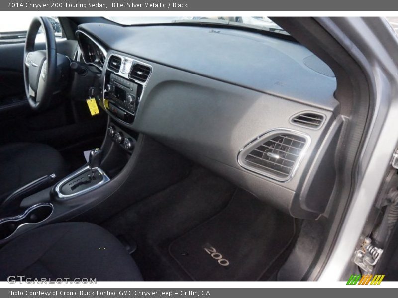 Billet Silver Metallic / Black 2014 Chrysler 200 Touring Sedan