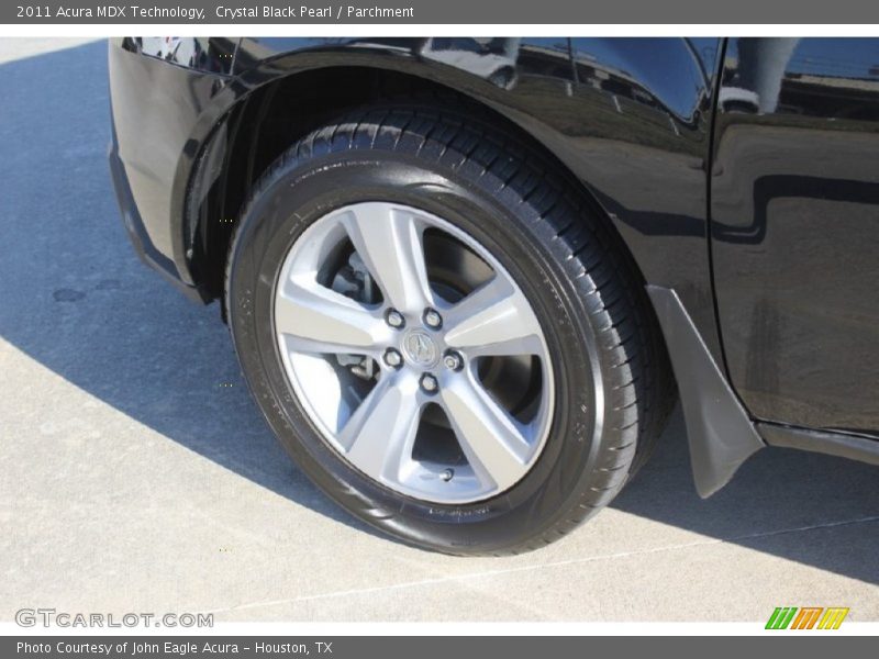 Crystal Black Pearl / Parchment 2011 Acura MDX Technology