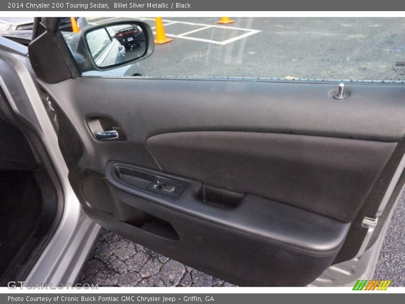 Billet Silver Metallic / Black 2014 Chrysler 200 Touring Sedan