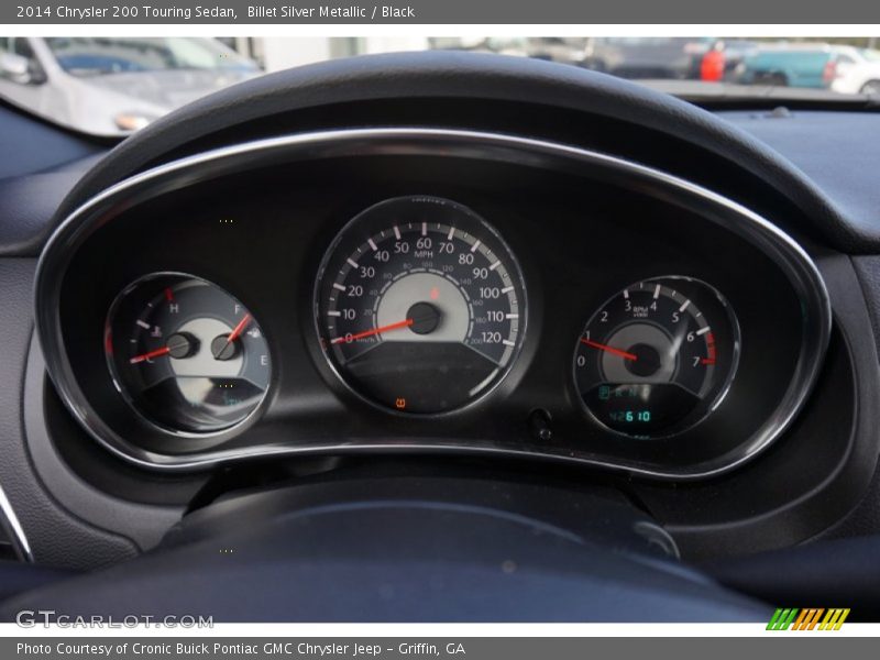 Billet Silver Metallic / Black 2014 Chrysler 200 Touring Sedan