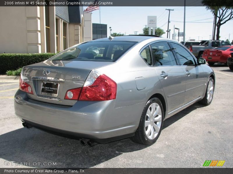 Diamond Graphite Metallic / Graphite 2006 Infiniti M 45 Sedan