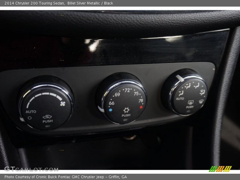 Billet Silver Metallic / Black 2014 Chrysler 200 Touring Sedan