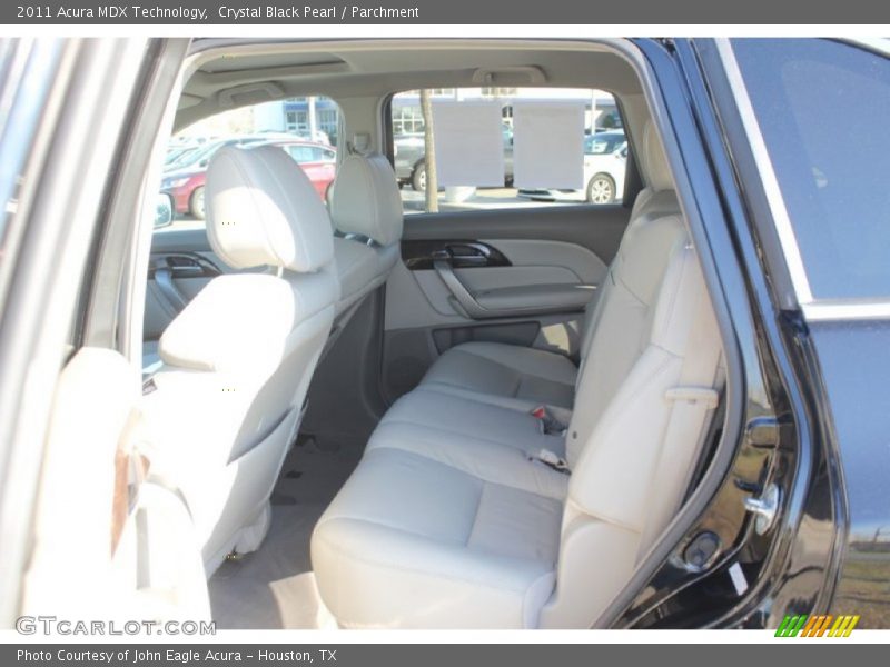 Crystal Black Pearl / Parchment 2011 Acura MDX Technology