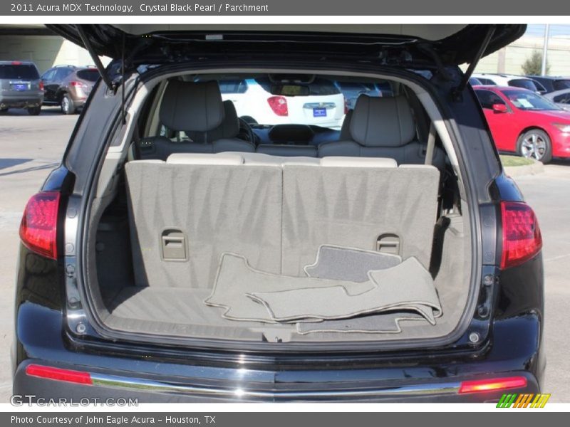 Crystal Black Pearl / Parchment 2011 Acura MDX Technology
