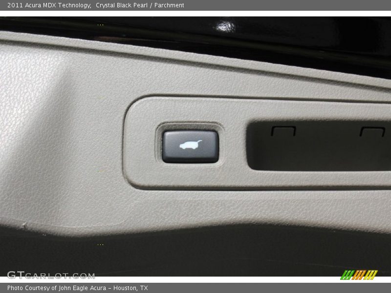 Crystal Black Pearl / Parchment 2011 Acura MDX Technology