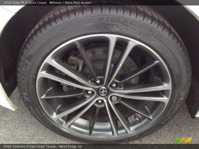 Whiteout / Black/Red Accents 2013 Scion FR-S Sport Coupe