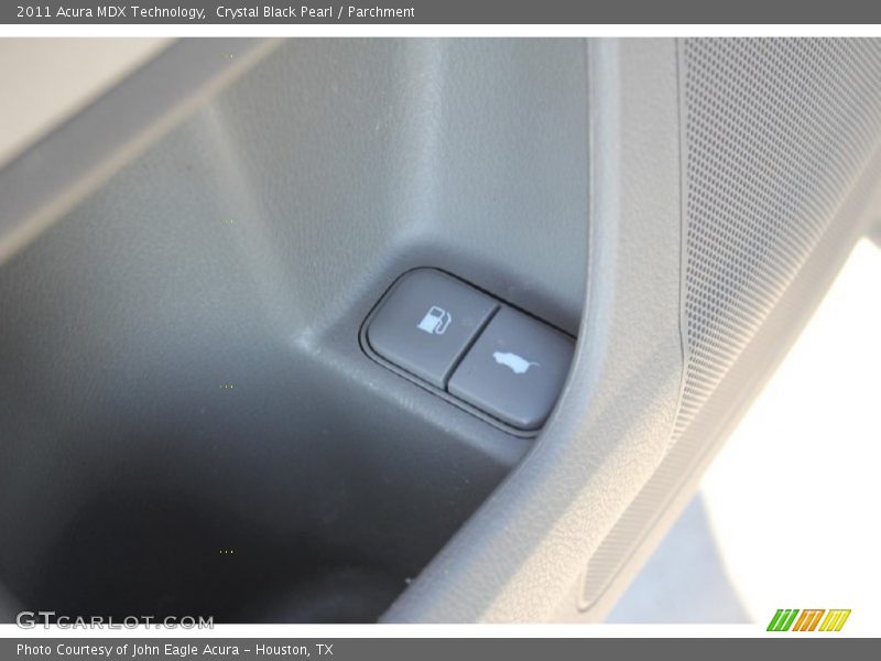 Crystal Black Pearl / Parchment 2011 Acura MDX Technology