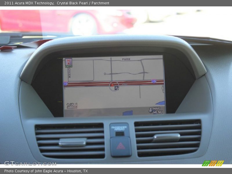 Crystal Black Pearl / Parchment 2011 Acura MDX Technology