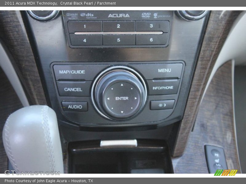 Crystal Black Pearl / Parchment 2011 Acura MDX Technology