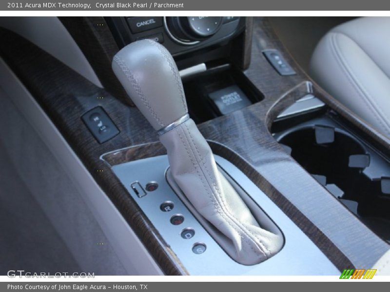 Crystal Black Pearl / Parchment 2011 Acura MDX Technology