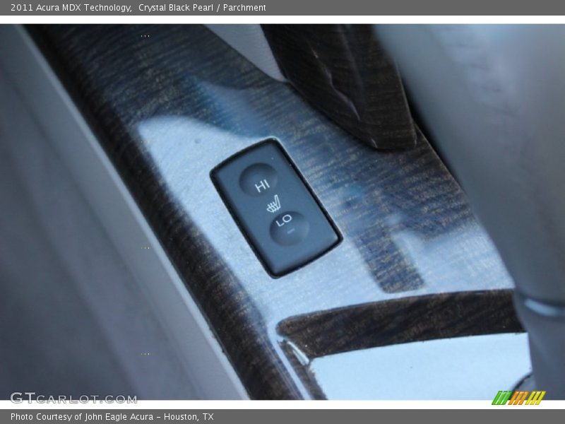 Crystal Black Pearl / Parchment 2011 Acura MDX Technology