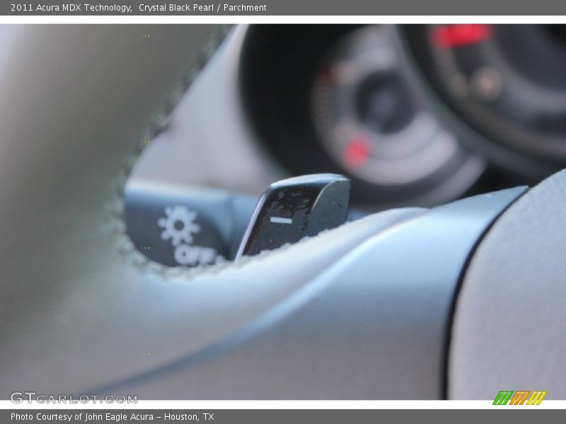 Crystal Black Pearl / Parchment 2011 Acura MDX Technology