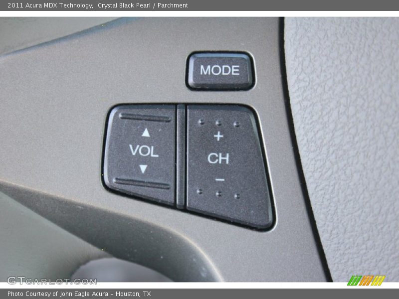 Crystal Black Pearl / Parchment 2011 Acura MDX Technology
