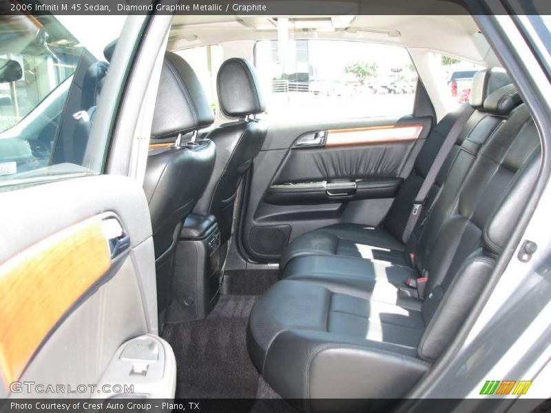 Diamond Graphite Metallic / Graphite 2006 Infiniti M 45 Sedan