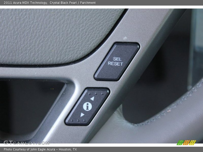 Crystal Black Pearl / Parchment 2011 Acura MDX Technology
