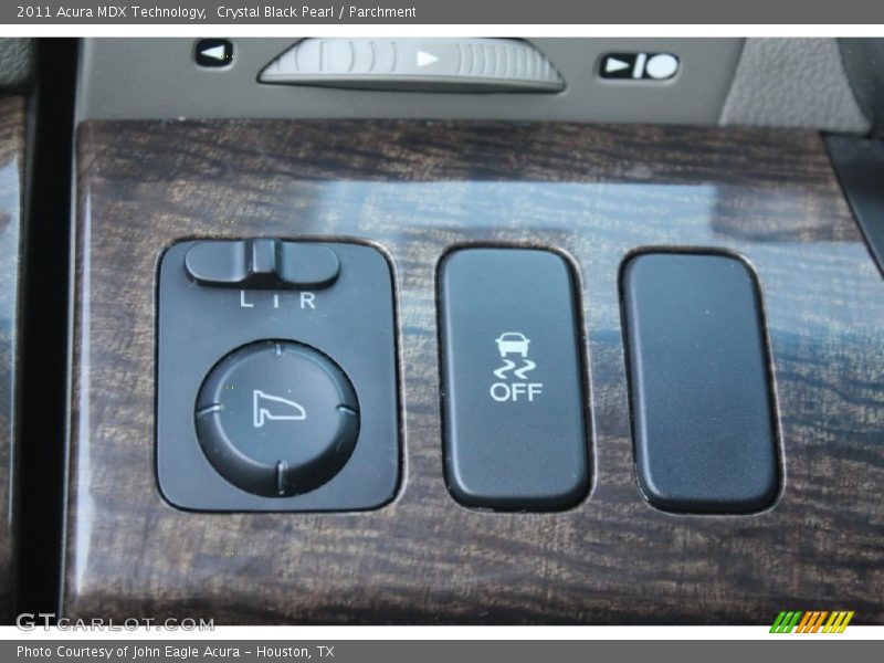 Crystal Black Pearl / Parchment 2011 Acura MDX Technology