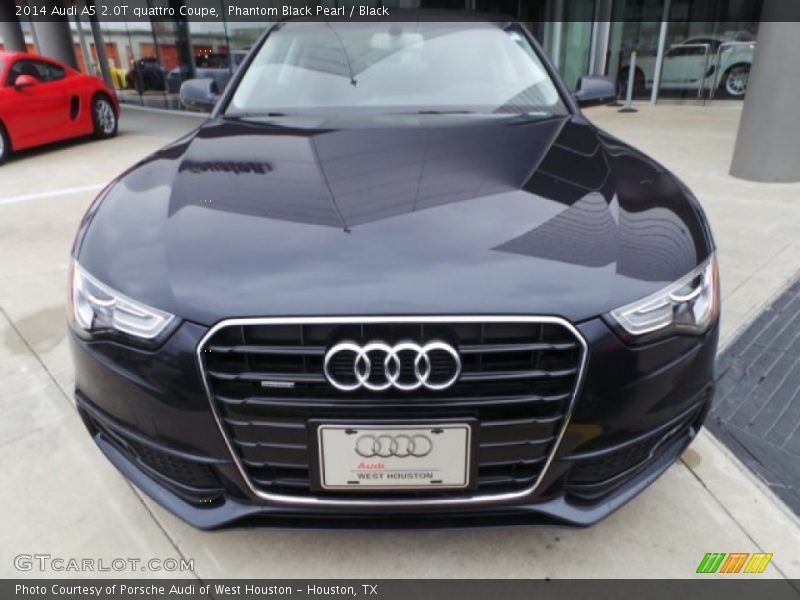 Phantom Black Pearl / Black 2014 Audi A5 2.0T quattro Coupe