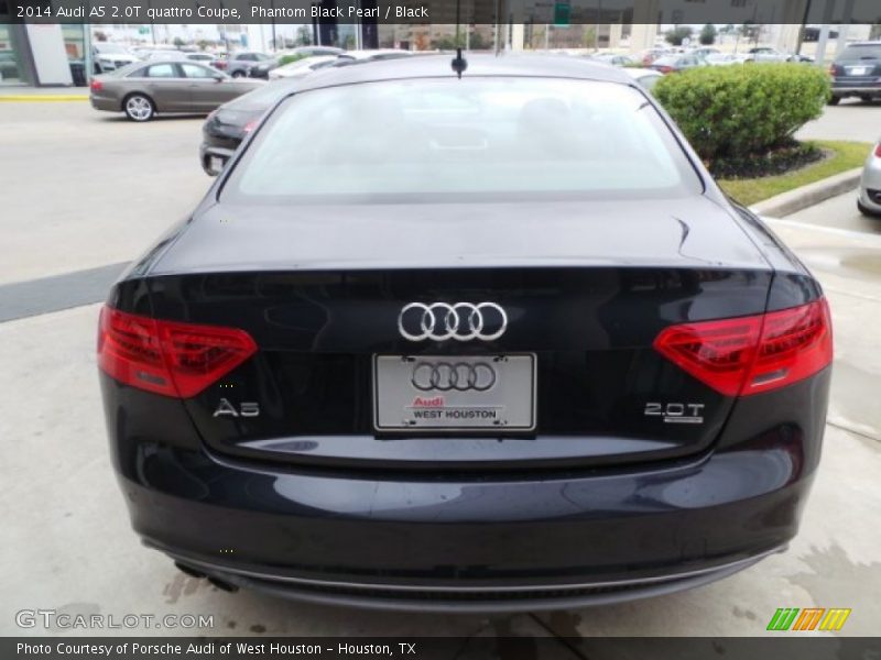 Phantom Black Pearl / Black 2014 Audi A5 2.0T quattro Coupe