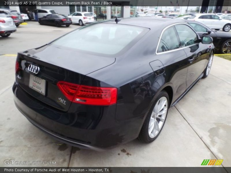 Phantom Black Pearl / Black 2014 Audi A5 2.0T quattro Coupe