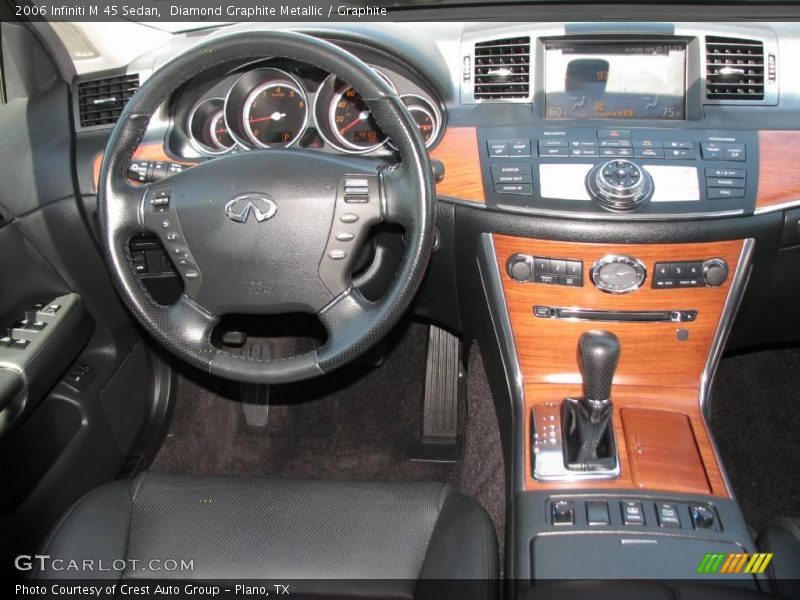 Diamond Graphite Metallic / Graphite 2006 Infiniti M 45 Sedan