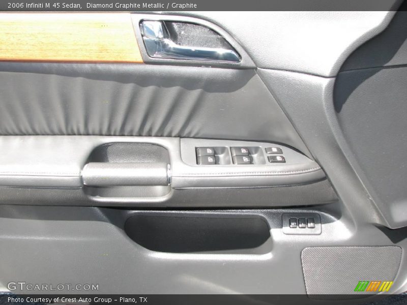 Diamond Graphite Metallic / Graphite 2006 Infiniti M 45 Sedan