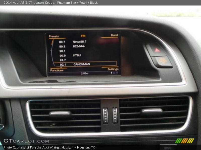 Phantom Black Pearl / Black 2014 Audi A5 2.0T quattro Coupe