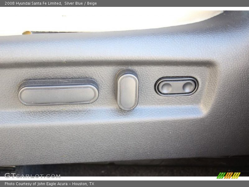 Silver Blue / Beige 2008 Hyundai Santa Fe Limited