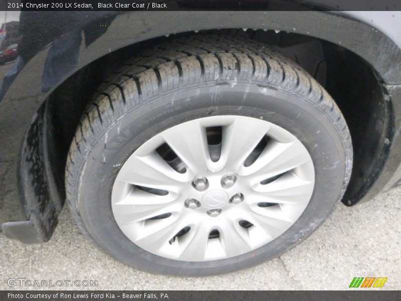 Black Clear Coat / Black 2014 Chrysler 200 LX Sedan