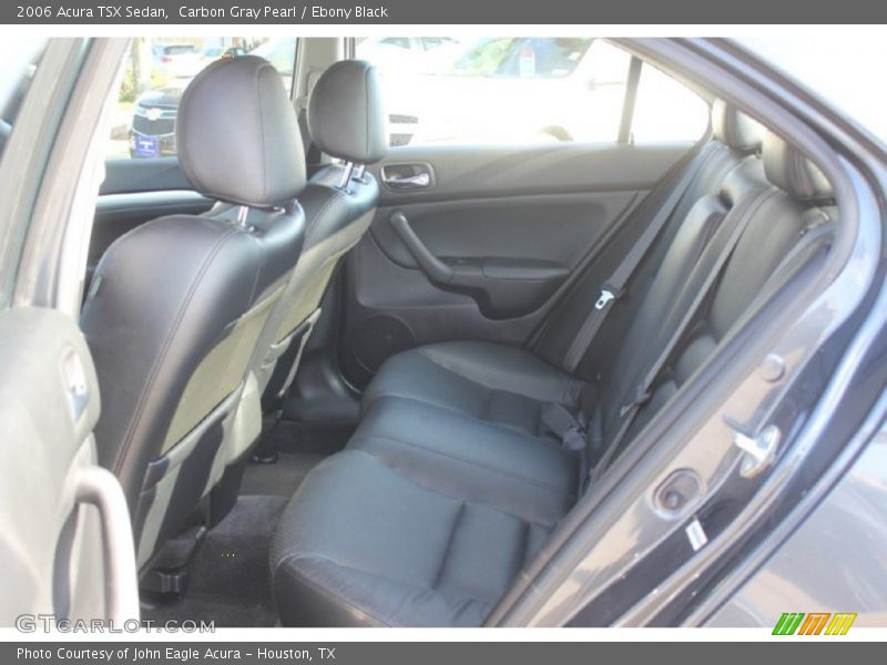 Carbon Gray Pearl / Ebony Black 2006 Acura TSX Sedan