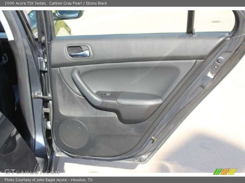 Carbon Gray Pearl / Ebony Black 2006 Acura TSX Sedan