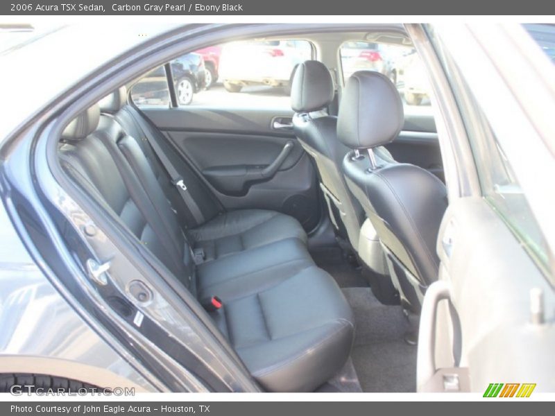 Carbon Gray Pearl / Ebony Black 2006 Acura TSX Sedan