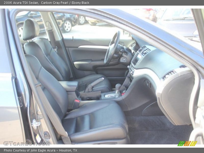 Carbon Gray Pearl / Ebony Black 2006 Acura TSX Sedan