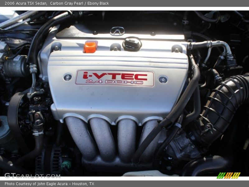 Carbon Gray Pearl / Ebony Black 2006 Acura TSX Sedan