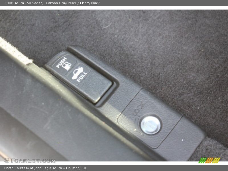 Carbon Gray Pearl / Ebony Black 2006 Acura TSX Sedan