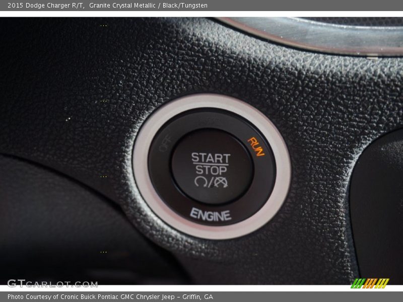 Granite Crystal Metallic / Black/Tungsten 2015 Dodge Charger R/T
