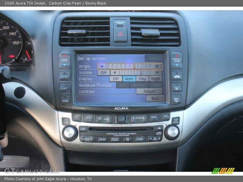 Carbon Gray Pearl / Ebony Black 2006 Acura TSX Sedan