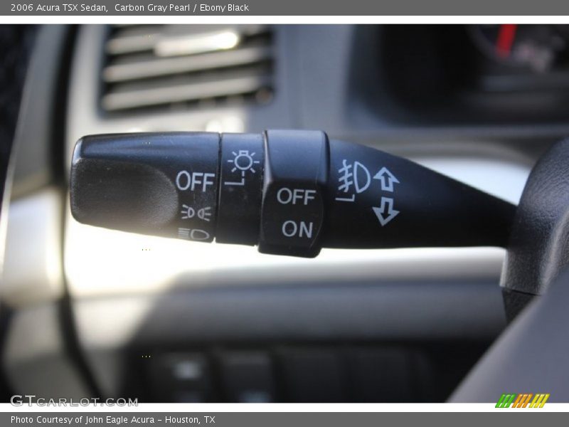 Carbon Gray Pearl / Ebony Black 2006 Acura TSX Sedan