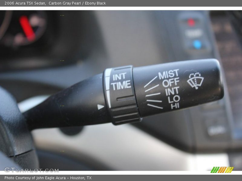 Carbon Gray Pearl / Ebony Black 2006 Acura TSX Sedan