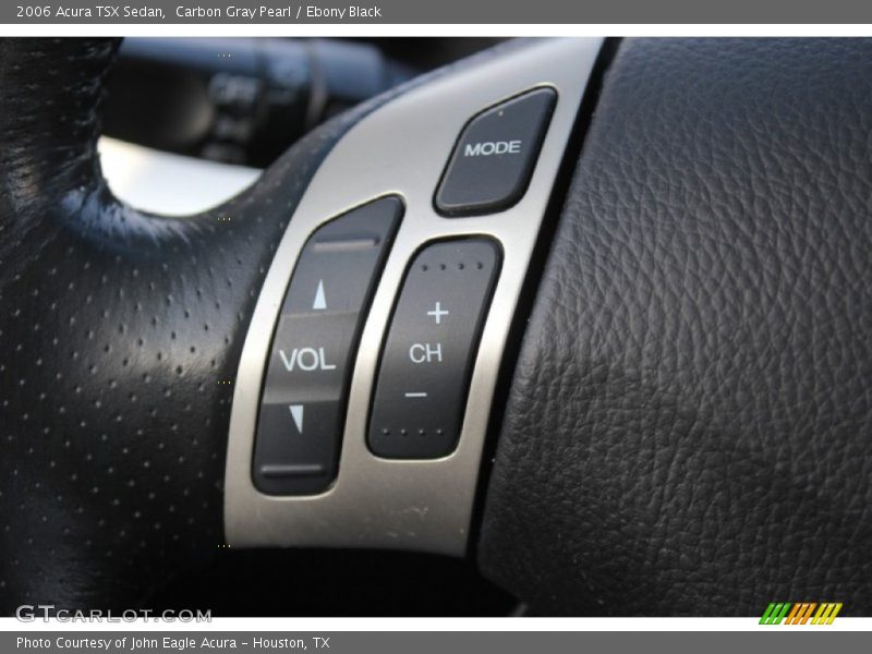 Carbon Gray Pearl / Ebony Black 2006 Acura TSX Sedan
