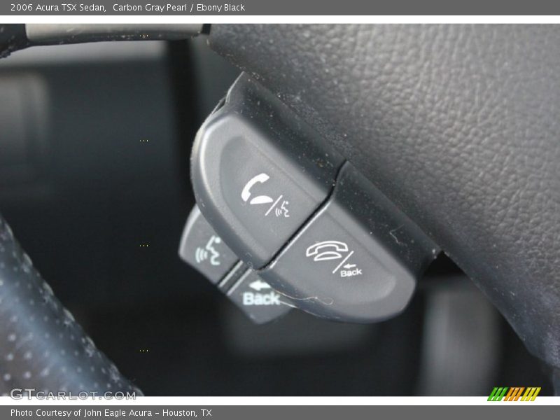 Carbon Gray Pearl / Ebony Black 2006 Acura TSX Sedan