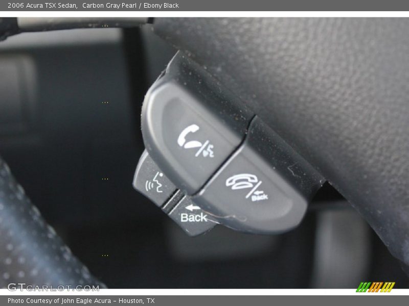 Carbon Gray Pearl / Ebony Black 2006 Acura TSX Sedan