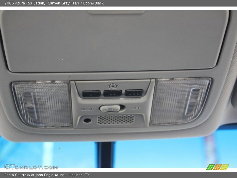 Carbon Gray Pearl / Ebony Black 2006 Acura TSX Sedan