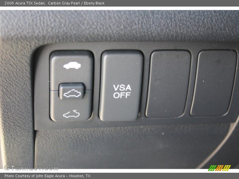 Carbon Gray Pearl / Ebony Black 2006 Acura TSX Sedan