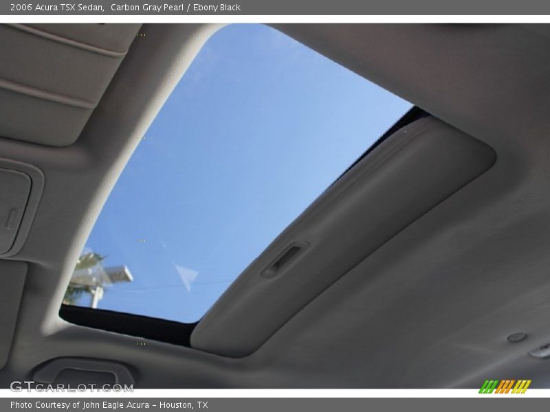 Carbon Gray Pearl / Ebony Black 2006 Acura TSX Sedan