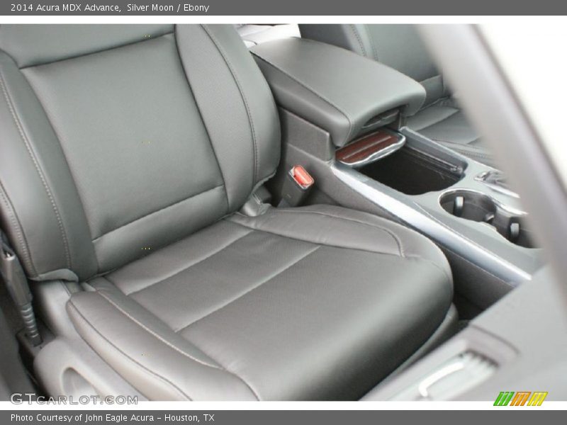 Silver Moon / Ebony 2014 Acura MDX Advance