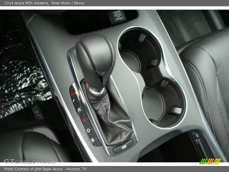 Silver Moon / Ebony 2014 Acura MDX Advance