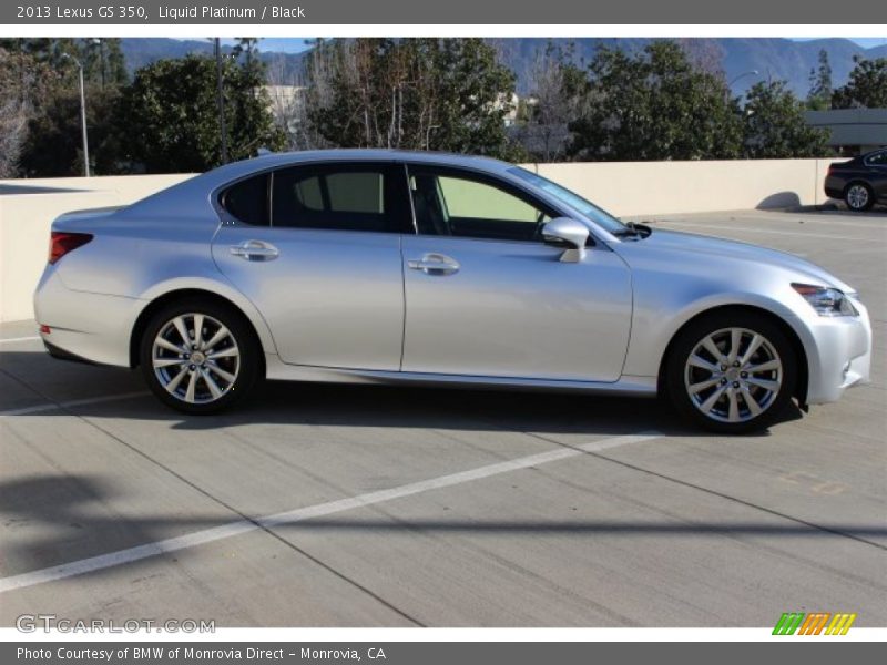 Liquid Platinum / Black 2013 Lexus GS 350